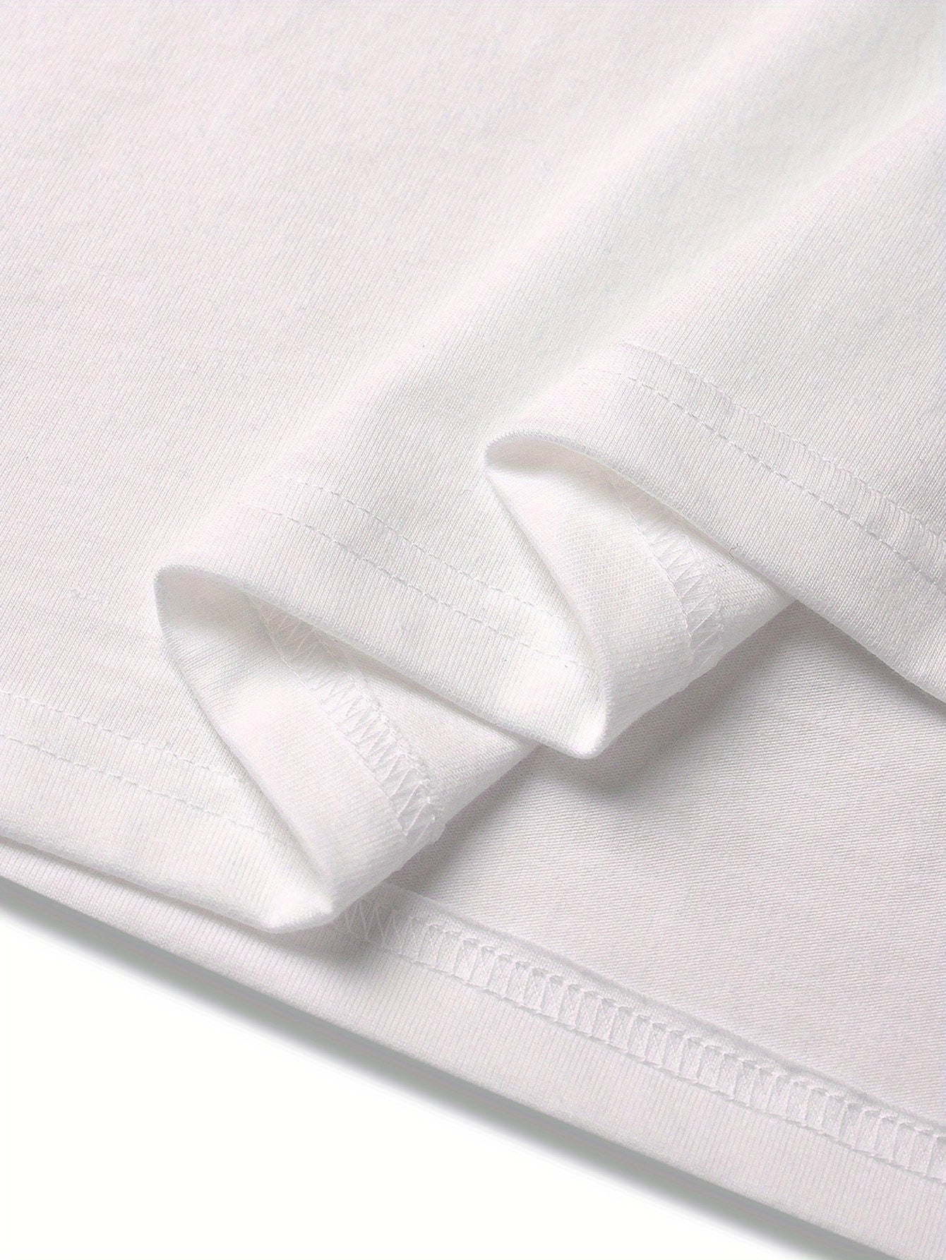 Men's 100% Cotton Casual Graphic T-Shirt - \