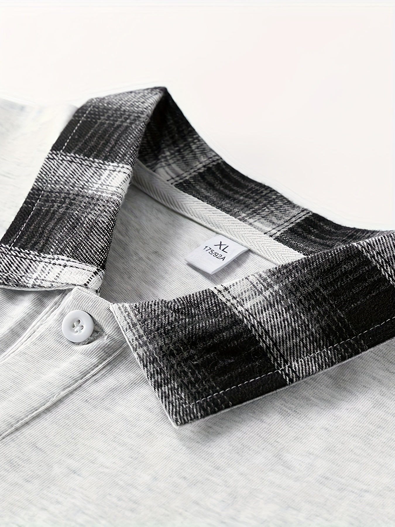 Men'S Casual Color Block Polo Shirt - Short Sleeve, Breathable Polyester, Summer Essential with Yellow and White Check Collar, Relaxed Fit for Weekend Attire, Casual Summer Shirt | Check Pattern Shirt | Polyester Fabric