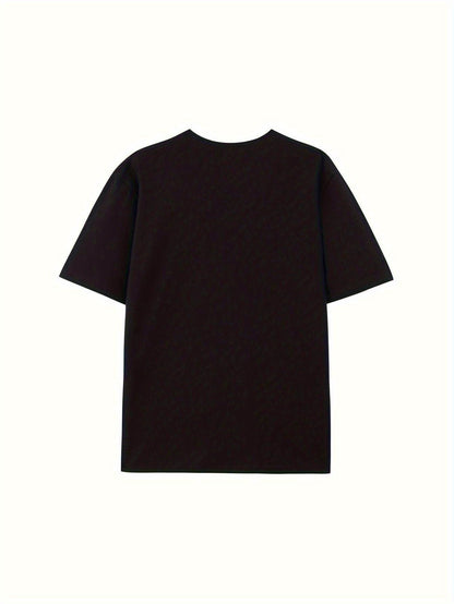 MenFashion Toronto Canada Graphic Cotton T-Shirt- Black Short Sleeve Crew Neck, Iconic Skyline Print, Lightweight and Breathable, Suitable for Summer Outings, Casual Wear and Everyday Style, Outdoor Activity Shirt| Machine washable