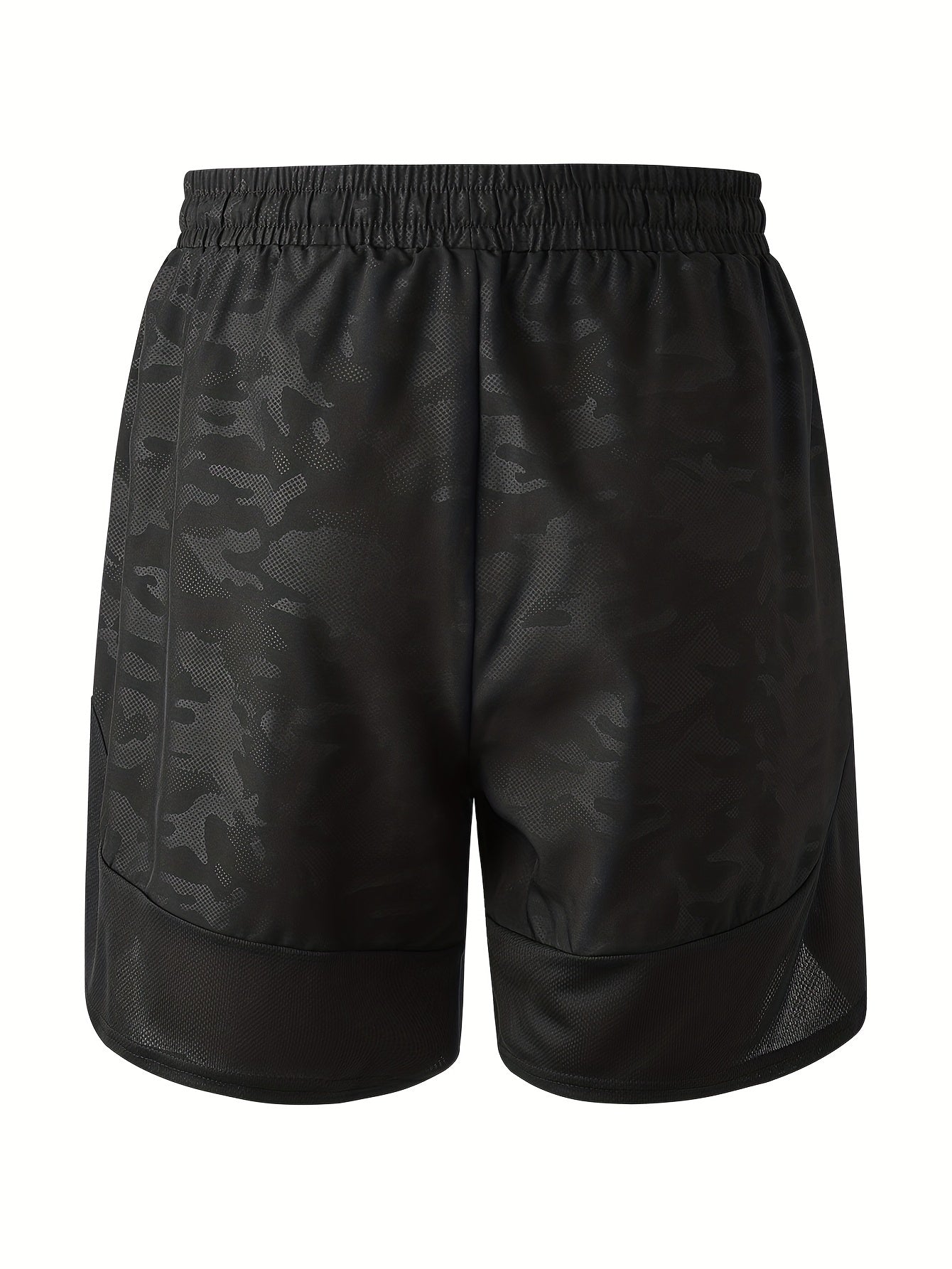 Men's Athletic Shorts - Breathable Polyester, Casual\u002FSporty Style with Pockets, Machine Washable - Perfect for Summer Outings