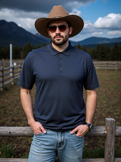 New Summer Solid Color Simple Casual Sports Polo Shirt for Men with a Collar And Short Sleeves.