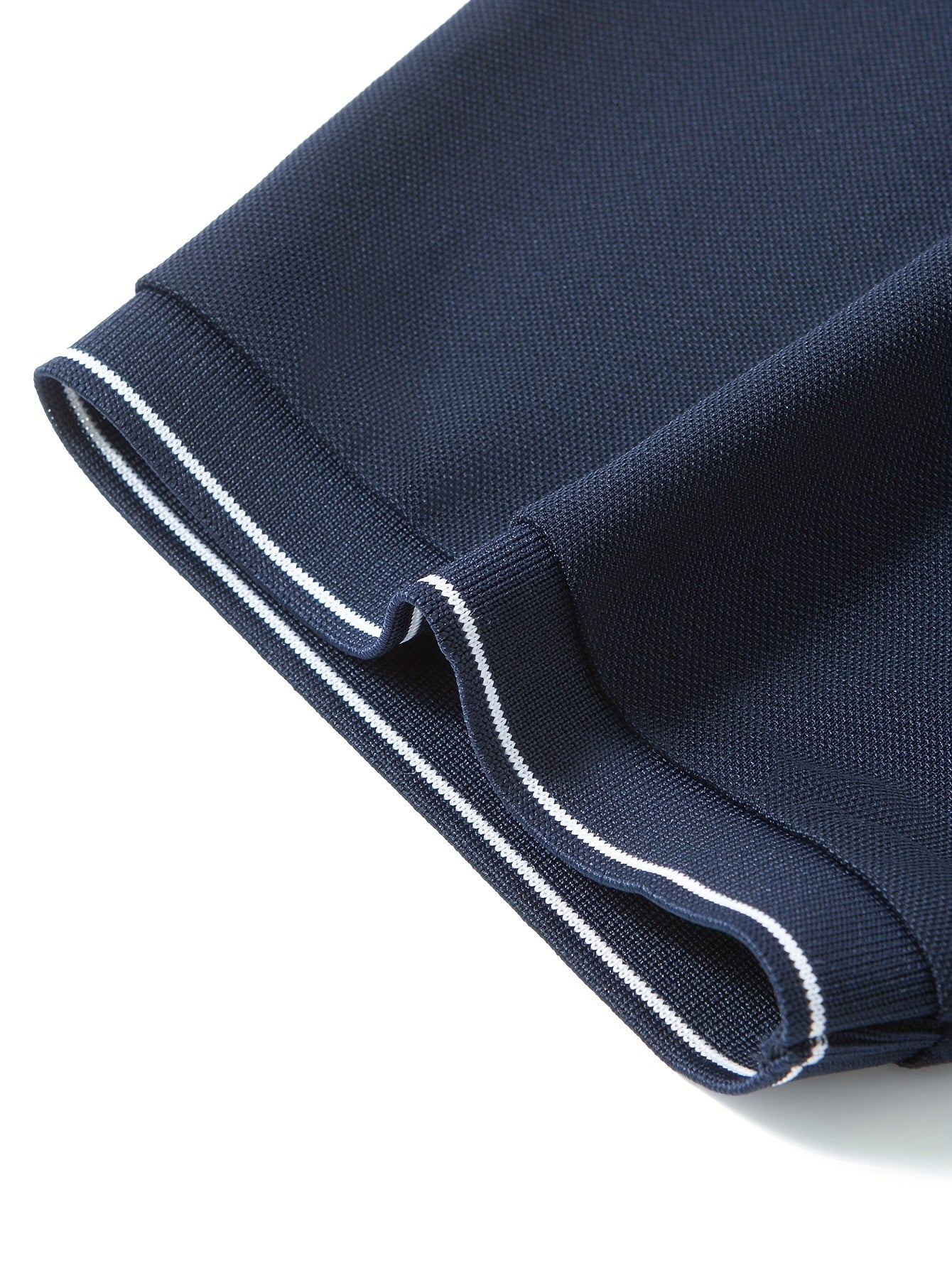 Men'S Casual Summer White Polo Shirt - Breathable, Short Sleeve, 3\u002F4 Length Buttons, Regular Fit, Casual Occasion, Casual Attire | Classic Polo Shirt | Breathable Fabric