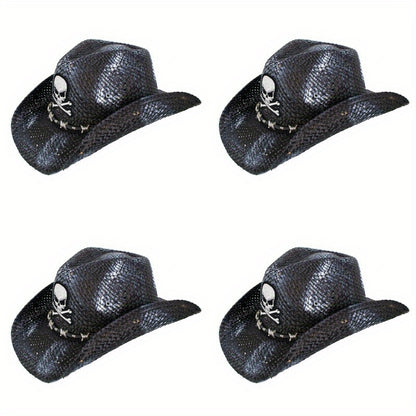 Axl Straw Western Cowboy Hat