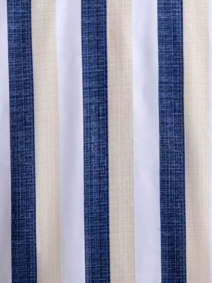 Men's Summer Casual Striped Button-Up Shirt - Short Sleeve, Lightweight & Breathable for Outdoor Activities, Beach, and Casual Attire, Beach Clothes, Beach Apparel, Classic Collar, Durable Clothing