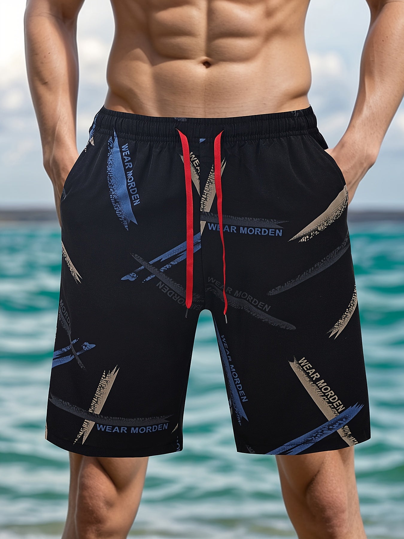 Men'S Athletic Shorts - Quick-Drying, Breathable, And Stretchy, Perfect for The Beach, Running, Cycling, Hiking, And Swimming | Comfortable Fit
