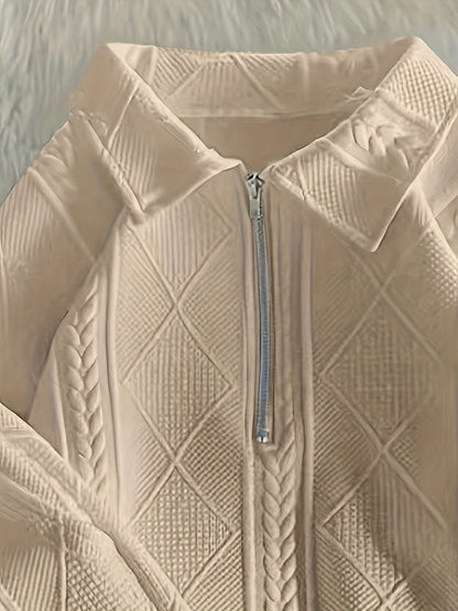 Retro Style 2pcs Men's Casual Summer Outfit Suits, Geometric Pattern Design Short Sleeve Lapel Shirt Top And Shorts Suit